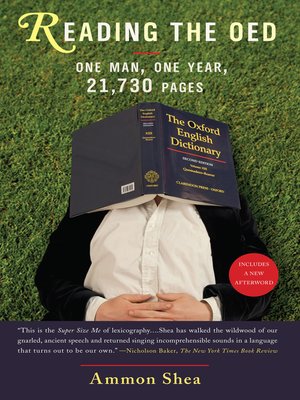 cover image of Reading the OED